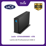 Load image into Gallery viewer, LaCie d2 Professional USB-C 4TB STHA4000800
