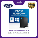 Load image into Gallery viewer, LaCie d2 Professional USB-C 8TB STHA8000800
