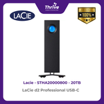 Load image into Gallery viewer, LaCie d2 Professional USB-C 20TB STHA20000800
