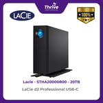 Load image into Gallery viewer, LaCie d2 Professional USB-C 20TB STHA20000800
