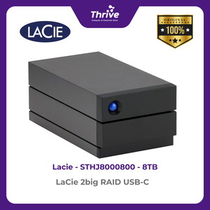 LaCie 2big RAID USB-C 8TB STHJ8000800