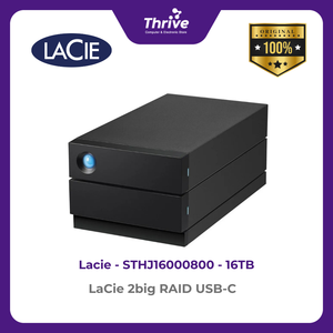 LaCie 2big RAID USB-C 16TB STHJ16000800