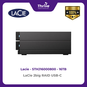 LaCie 2big RAID USB-C 16TB STHJ16000800