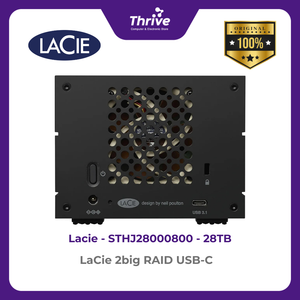 LaCie 2big RAID USB-C 28TB STHJ28000800