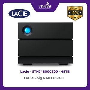 LaCie 2big RAID USB-C 48TB STHJ48000800