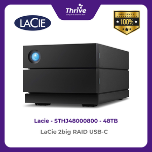 LaCie 2big RAID USB-C 48TB STHJ48000800