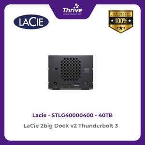 LaCie 2big Dock v2 Thunderbolt 3 40TB STLG40000400