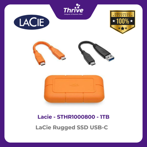 LaCie Rugged SSD USB-C 1TB STHR1000800