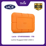 Load image into Gallery viewer, LaCie Rugged SSD USB-C 1TB STHR1000800
