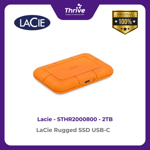 LaCie Rugged SSD USB-C 2TB STHR2000800