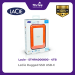 Load image into Gallery viewer, LaCie Rugged SSD USB-C 4TB STHR4000800
