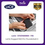 Load image into Gallery viewer, LaCie Rugged SSD Pro Thunderbolt 3 1TB STHZ1000800
