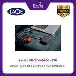 Load image into Gallery viewer, LaCie Rugged SSD Pro Thunderbolt 3 2TB STHZ2000800
