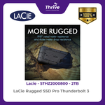 Load image into Gallery viewer, LaCie Rugged SSD Pro Thunderbolt 3 2TB STHZ2000800
