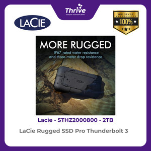 LaCie Rugged SSD Pro Thunderbolt 3 2TB STHZ2000800