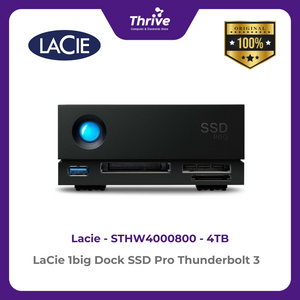LaCie 1big Dock SSD Pro Thunderbolt 3 4TB STHW4000800