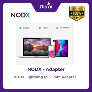 NODX Lightning to 3.5mm Adapter - A01010