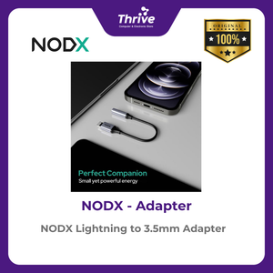 NODX Lightning to 3.5mm Adapter - A01010