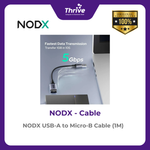 Load image into Gallery viewer, NODX USB-A to Micro-B Cable (1M) - P03010
