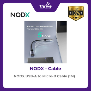 NODX USB-A to Micro-B Cable (1M) - P03010