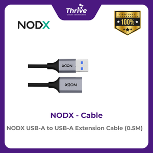 NODX USB-A to USB-A Extension Cable (0.5M) - P01005