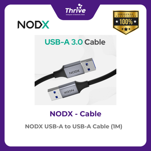 NODX USB-A to USB-A Cable (1M) - P02010