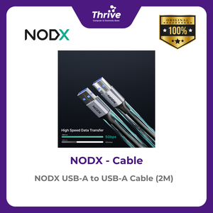 NODX USB-A to USB-A Cable (2M) - P02020