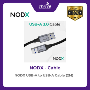 NODX USB-A to USB-A Cable (2M) - P02020