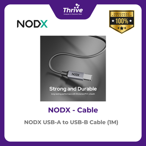 NODX USB-A to USB-B Cable (1M) - P04010