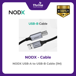 NODX USB-A to USB-B Cable (1M) - P04010