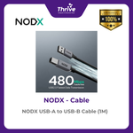 Load image into Gallery viewer, NODX USB-A to USB-B Cable (1M) - P04010
