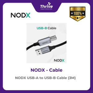 NODX USB-A to USB-B Cable (3M) - P04030