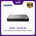 Load image into Gallery viewer, QNAP HS-264-8G Intel Celeron, 2.5GbE, Silent