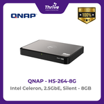 Load image into Gallery viewer, QNAP HS-264-8G Intel Celeron, 2.5GbE, Silent