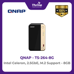 Load image into Gallery viewer, QNAP TS-264-8G Intel Celeron, 2.5GbE, M.2 Support