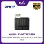 Load image into Gallery viewer, QNAP TS-h973AX-32G AMD Ryzen V1500B, 10GbE, Hybrid Storage
