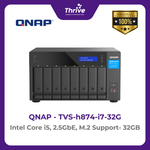 Load image into Gallery viewer, QNAP TVS-h874-i7-32G Intel Core i5, 2.5GbE, M.2 Support