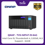Load image into Gallery viewer, QNAP TVS-h874T-i9-64G Intel Core i9, Thunderbolt 4, 2.5GbE, M.2 Support