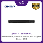 Load image into Gallery viewer, QNAP TBS-464-8G Intel Celeron, All-flash, 2.5GbE, M.2 Support, Silent