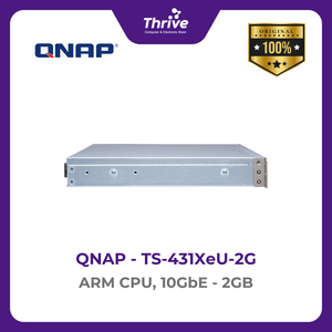 QNAP TS-431XeU-2G ARM CPU, 10GbE