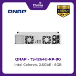 Load image into Gallery viewer, QNAP TS-1264U-RP-8G Intel Celeron, 2.5GbE
