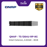 Load image into Gallery viewer, QNAP TS-1264U-RP-8G Intel Celeron, 2.5GbE