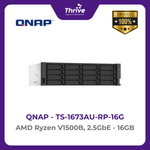 Load image into Gallery viewer, QNAP TS-1673AU-RP-16G AMD Ryzen V1500B, 2.5GbE