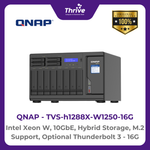 Load image into Gallery viewer, QNAP Intel Xeon W, 10GbE, Hybrid Storage, M.2 Support, Optional Thunderbolt 3 TVS-h1288X-W1250-16G