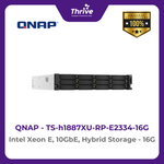 Load image into Gallery viewer, QNAP Intel Xeon E, 10GbE, Hybrid Storage TS-h1887XU-RP-E2334-16G