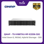 Load image into Gallery viewer, QNAP Intel Xeon E, 10GbE, Hybrid Storage TS-h1887XU-RP-E2336-32G