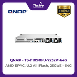 Load image into Gallery viewer, QNAP AMD EPYC, U.2 All Flash, 25GbE TS-h1090FU-7232P-64G