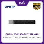 Load image into Gallery viewer, QNAP AMD EPYC, U.2 All Flash, 25GbE TS-h2490FU-7232P-64G