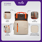 Load image into Gallery viewer, ET GoPack Earth Tone - Tas Laptop Wanita Premium (Cream) | Stylish Backpack