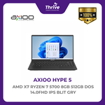 Load image into Gallery viewer, AXIOO HYPE 7 AMD X7 RYZEN 7 5700 8GB 512GB DOS 14.0FHD IPS BLIT GRY